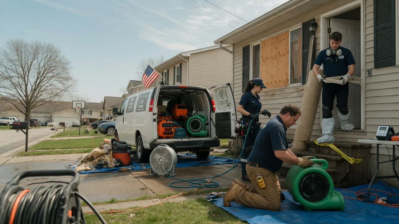 Water Damage Restoration in Wagner, SD near me